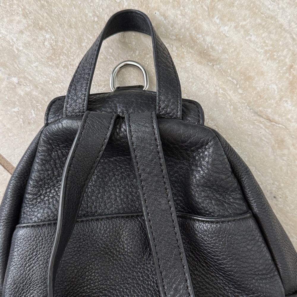 Rebecca Minkoff Mini Julian Pebbled Leather Backpack - Picture 13 of 16